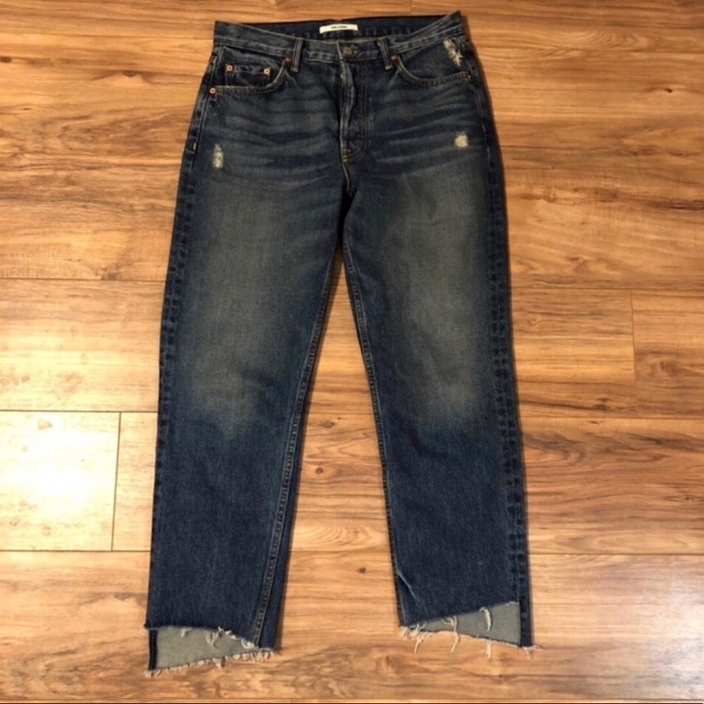 GRLFRND Helena Straight Leg Jeans